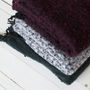 Cold Days Embroidered Slogan Winter Scarf, thumbnail 3 of 3