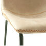 Dexter Moleskin Oyster Cream Set Of Two Dining Chairs, thumbnail 6 of 6