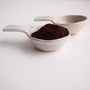 Handmade Oatmeal Pottery Coffee Scoop / Spoon, thumbnail 1 of 10