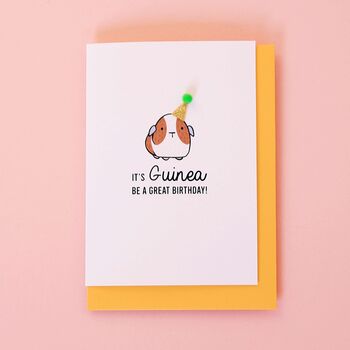 Happy Birthday Guinea Pig Card, 2 of 5