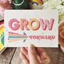 Plantable Grow Forward Card, thumbnail 1 of 2