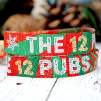 The 12 Pubs Christmas Party Wristbands, 6 of 6