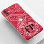 Personalised Dragon Initials Clear Phone Case, thumbnail 5 of 5