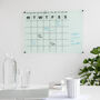 Acrylic Month To View Home Office Calendar, thumbnail 4 of 12
