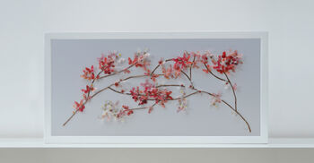 Cherry Blossom Butterfly Art, 3D Feature Wall Art, 7 of 12