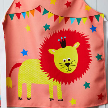 Personalised Kids Lion Apron, 4 of 5