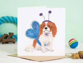 Dog Birthday Card Doggy Dress Up, 3 of 12