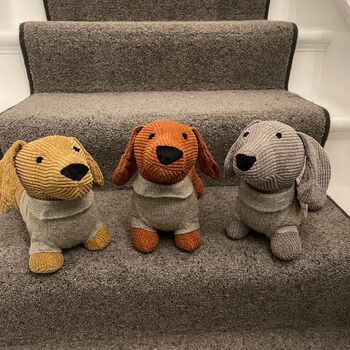 Dachshund Door Stop With Jumpers On, 3 of 7