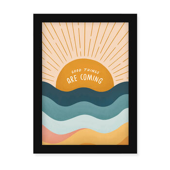 Good Things Are Coming Framed Print, 4 of 7