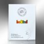 Small Be Kind Rainbow Enamel Lapel Pin Badge, Gay Pride, Lgbtqia+ Awareness, Lanyard Accessory, thumbnail 4 of 8
