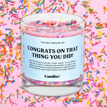 Congrats Candle, 2 of 2