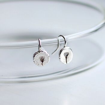 Shepherd's Purse 925 Sterling Silver Earrings, 3 of 7