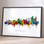 Bournemouth City Skyline Art Print, thumbnail 1 of 12