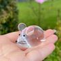 Handblown Glass Little Mouse, thumbnail 1 of 5