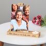 Personalised Memorial Candle Holder Photo Frame, thumbnail 1 of 10