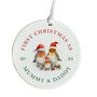 First Christmas As Mummy And Daddy Ornament Gift, thumbnail 2 of 4