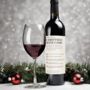 Personalised Fun Family Christmas Game Wine Label, thumbnail 3 of 4