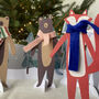 Personalised Woodland Paper Play Advent Calendar, thumbnail 6 of 6