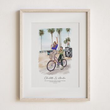Personalised Bride And Besties Portrait – Hen Party Gift, 5 of 11