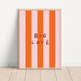 Big Love Colourful Art Print, thumbnail 1 of 3