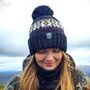 Shadow Pine Fairisle Knit Hat, thumbnail 2 of 6