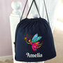 Personalised Fairy Drawstring Pe Kit Bag, thumbnail 2 of 5