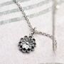 Sterling Silver Petals Necklace, thumbnail 1 of 6