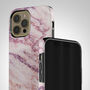 Pink Galaxy Marble Tough Case For iPhone, thumbnail 1 of 4