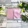 Sweet Pink Shantung Wedding Tie Set, thumbnail 6 of 10