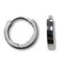 Sterling Silver 925 Huggie Hoops Earrings, thumbnail 2 of 6