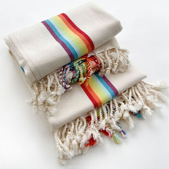 Sustainable Gift Set, Personalised Cotton Towel Gift, 10 of 11