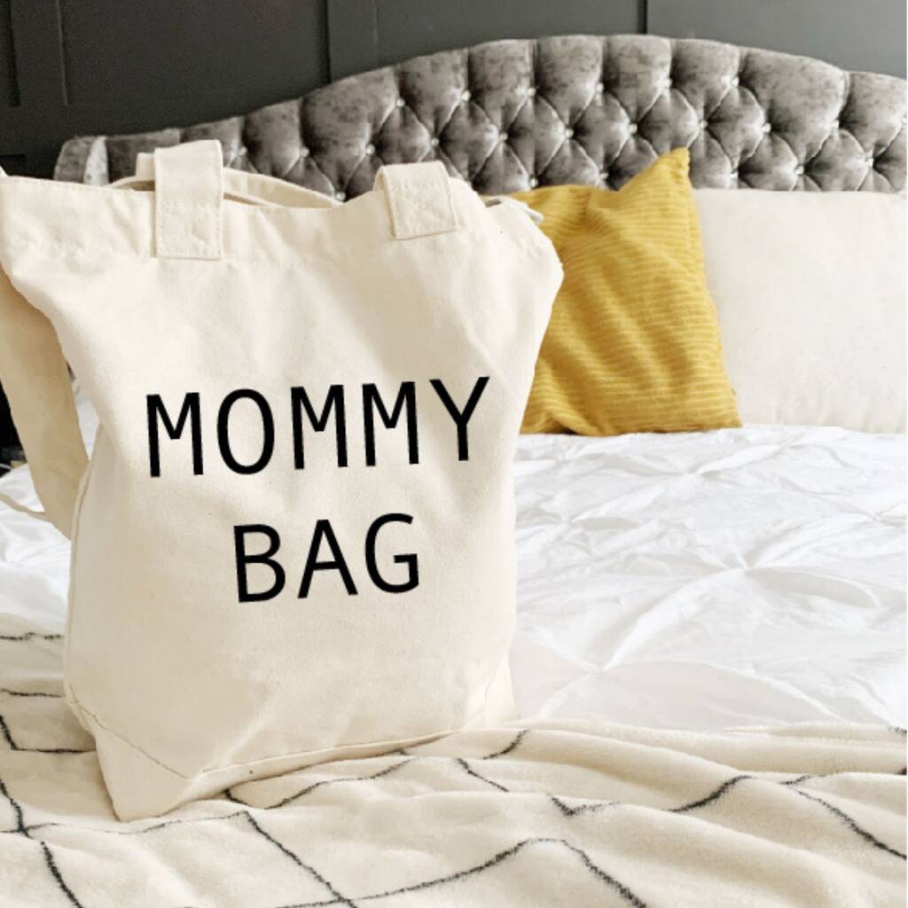Large Personalised Mummy Bag By Perfect Parcels