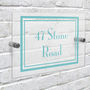 Personalised Acrylic House Sign, thumbnail 1 of 4