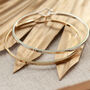 Fafo Brass Bangle, Strength And Courage Gift, Divorce Gift, Gift For Friend, thumbnail 6 of 12