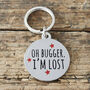 'Oh Bugger I'm Lost' Dog ID Name Tag, thumbnail 1 of 9