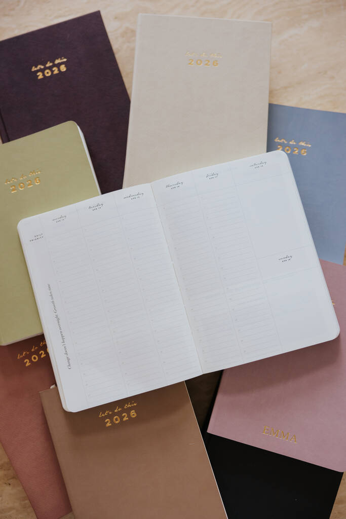 2026 Weekly Vertical Planner/Personalised, 1 of 12