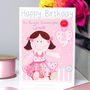 Personalised Rag Doll Relation Birthday Card, thumbnail 6 of 11
