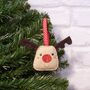 Reindeer Handmade Christmas Decoration Traditional, thumbnail 1 of 2