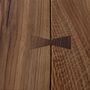 Nord Solid Live Edge Oak Industrial Dining Table, thumbnail 3 of 6