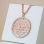 Large Geometric Pendant Necklace, thumbnail 2 of 7