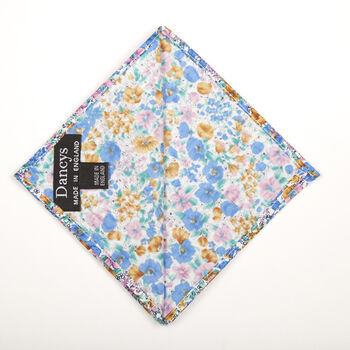 Mens Summer Mix Floral Pocket Square, 8 of 9