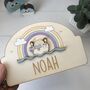 Personalised Noah's Ark Name Door Plaque, thumbnail 3 of 4