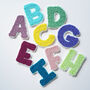 Iron On Varsity Style Letter Patch, thumbnail 3 of 8