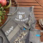 Personalised Soft Cotton Apron, Cotton Tea Towels, thumbnail 8 of 9