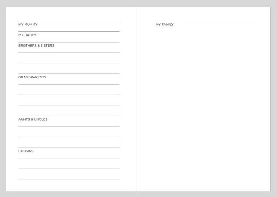 personalised ivory leather baby book by noble macmillan