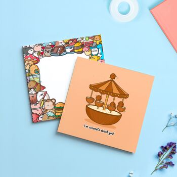 Coconut Card | Cute Love Greeting Card | I'm Coconuts About You, 2 of 6