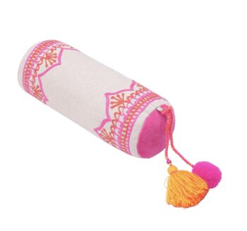 Luxury Embroidered Chattra Yoga Bolster, 5 of 5