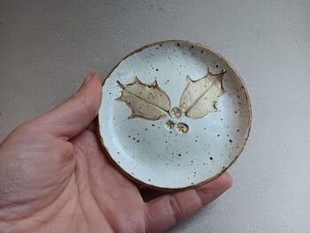 Christmas Mistletoe Trinket Dish, 5 of 9