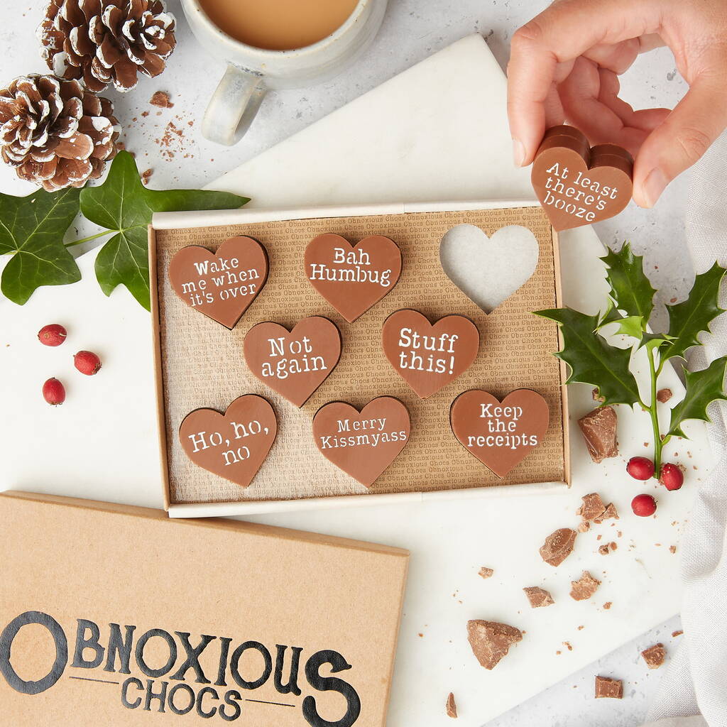 Obnoxious Chocs Funny Christmas Stocking Filler By Bagstock And Bumble 6760