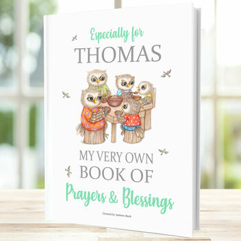 Personalised Book Of Prayers And Blessings For Children, 7 of 9